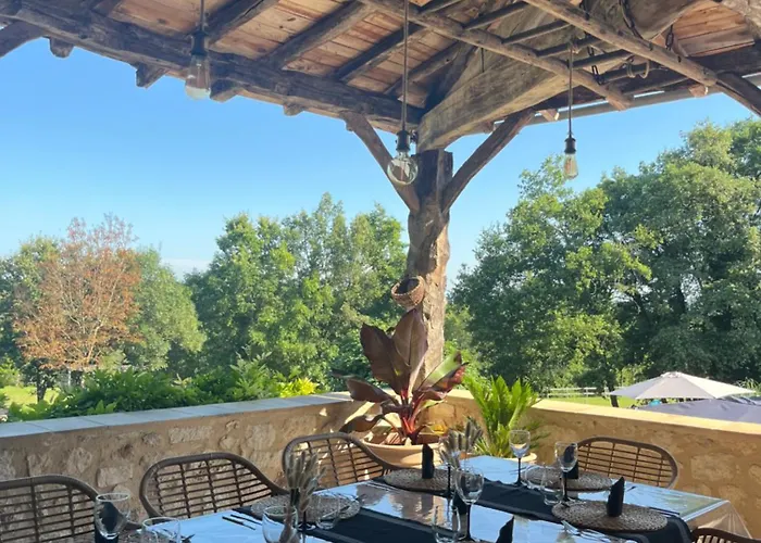 فندق مبيت وإفطار De La Boissiere Andillac